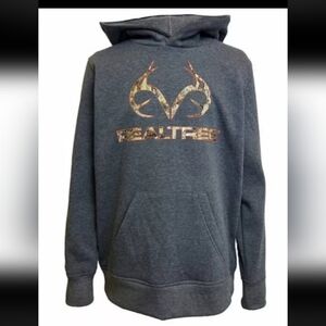REALTREE Youth Hoodie, Hooded fleece lined Sweatshirt Pullover nwt
